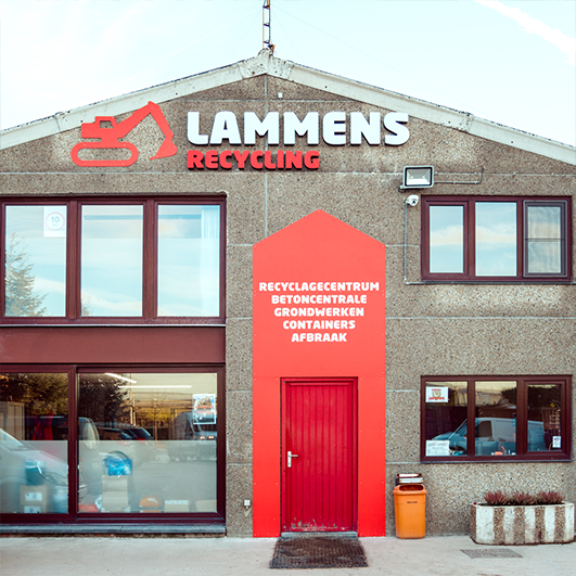Lichtreclame- Lammens Recycling